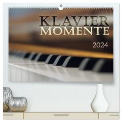 Klavier Momente (hochwertiger Premium Wandkalender 2024 DIN A2 quer), Kunstdruck in Hochglanz von Galka,  Magdalena