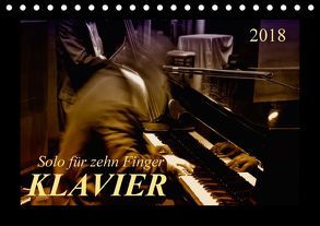 Klavier – Solo für zehn Finger (Tischkalender 2018 DIN A5 quer) von Roder,  Peter