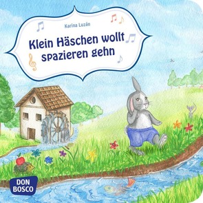 Klein Häschen wollt spazieren gehn. Mini-Bilderbuch. von Grünwald,  Karina