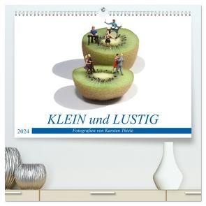 KLEIN und LUSTIG (hochwertiger Premium Wandkalender 2024 DIN A2 quer), Kunstdruck in Hochglanz von Thiele,  Karsten