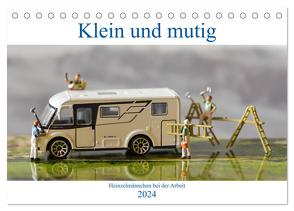 Klein und Mutig (Tischkalender 2024 DIN A5 quer), CALVENDO Monatskalender von Koch,  Monika