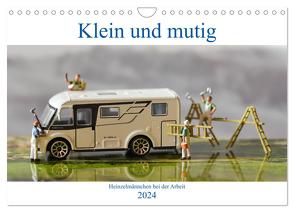 Klein und Mutig (Wandkalender 2024 DIN A4 quer), CALVENDO Monatskalender von Koch,  Monika