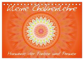 Kleine Chakrenlehre / CH-Version (Tischkalender 2024 DIN A5 quer), CALVENDO Monatskalender von Bässler,  Christine