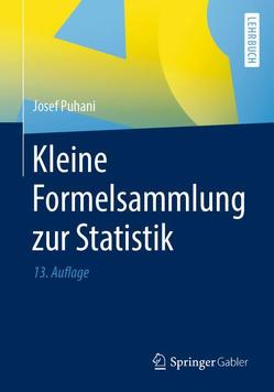 Kleine Formelsammlung zur Statistik von Puhani,  Josef