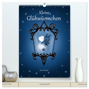 Kleine Glühwürmchen (hochwertiger Premium Wandkalender 2024 DIN A2 hoch), Kunstdruck in Hochglanz von Creation / Petra Haberhauer,  Pezi