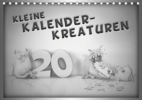 Kleine Kalender-Kreaturen (Tischkalender 2021 DIN A5 quer) von Artmosphere