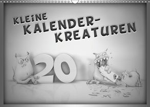 Kleine Kalender-Kreaturen (Wandkalender 2019 DIN A3 quer) von Artmosphere