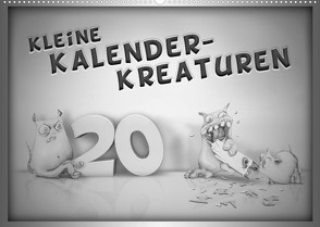 Kleine Kalender-Kreaturen (Wandkalender 2023 DIN A2 quer) von Artmosphere