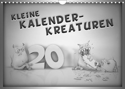 Kleine Kalender-Kreaturen (Wandkalender 2023 DIN A4 quer) von Artmosphere