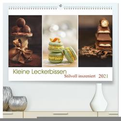 Kleine Leckerbissen – Stilvoll inszeniert (hochwertiger Premium Wandkalender 2024 DIN A2 quer), Kunstdruck in Hochglanz von Geisdorf,  Linda