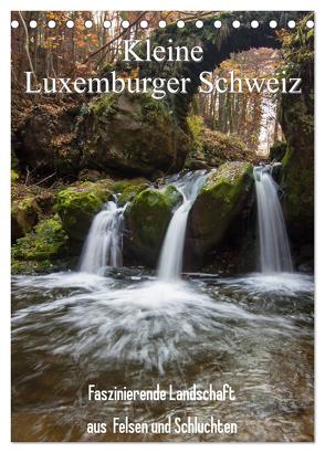 Kleine Luxemburger Schweiz (Tischkalender 2024 DIN A5 hoch), CALVENDO Monatskalender von Kapeller,  Heiko