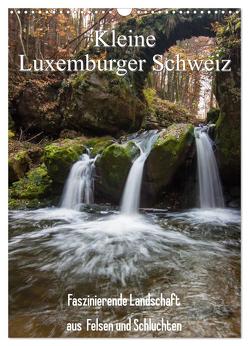 Kleine Luxemburger Schweiz (Wandkalender 2024 DIN A3 hoch), CALVENDO Monatskalender von Kapeller,  Heiko