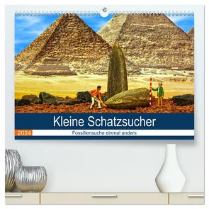 Kleine Schatzsucher – Fossiliensuche einmal anders (hochwertiger Premium Wandkalender 2024 DIN A2 quer), Kunstdruck in Hochglanz von Bartruff,  Thomas