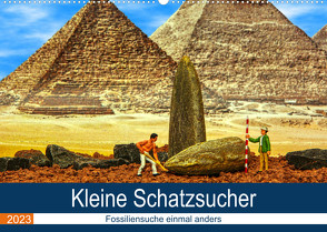 Kleine Schatzsucher – Fossiliensuche einmal anders (Wandkalender 2023 DIN A2 quer) von Bartruff,  Thomas