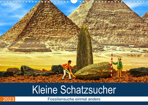 Kleine Schatzsucher – Fossiliensuche einmal anders (Wandkalender 2023 DIN A3 quer) von Bartruff,  Thomas