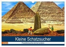 Kleine Schatzsucher – Fossiliensuche einmal anders (Wandkalender 2024 DIN A3 quer), CALVENDO Monatskalender von Bartruff,  Thomas