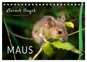 Kleiner Nager – Maus (Tischkalender 2024 DIN A5 quer), CALVENDO Monatskalender von Roder,  Peter
