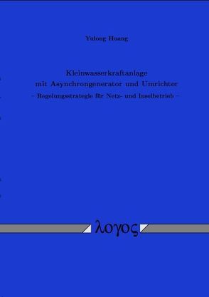 Kleinwasserkraftanlage mit Asynchrongenerator und Umrichter von Yulong,  Huang