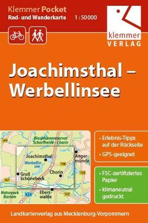 Klemmer Pocket Rad- und Wanderkarte Joachimsthal – Werbellinsee von Goerlt,  Heidi, Klemmer,  Klaus, Kuhlmann,  Christian, Wachter,  Thomas