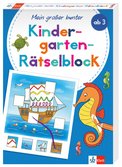 Klett Mein großer bunter Kindergarten-Rätselblock