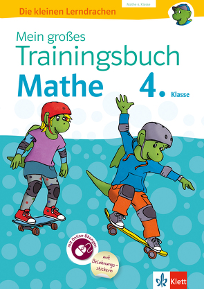 Klett Mein großes Trainingsbuch Mathematik 4. Klasse von Bergmann,  Hans, Geßner,  Holger, Heuchert,  Detlev