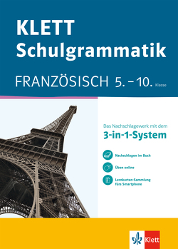 Klett Schulgrammatik Französisch 5.-10. Klasse von Buckenmaier,  Stephan