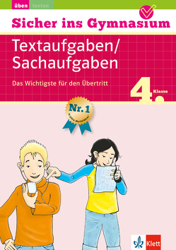 Klett Sicher ins Gymnasium Textaufgaben / Sachaufgaben 4. Klasse von Heuchert,  Detlev, Palmowski,  Sven