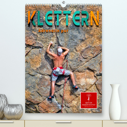 Klettern – Adrenalin pur (Premium, hochwertiger DIN A2 Wandkalender 2023, Kunstdruck in Hochglanz) von Roder,  Peter