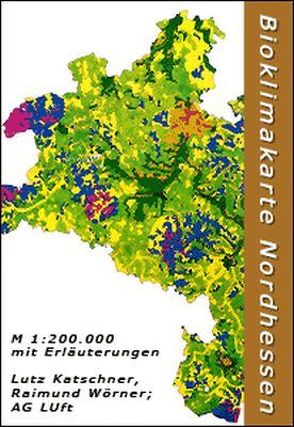 Klimabewertungskarte Hessen von Katzschner,  Lutz