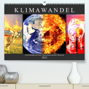 Klimawandel. Auswirkungen auf Tiere, Ökosysteme und den Menschen (Premium, hochwertiger DIN A2 Wandkalender 2023, Kunstdruck in Hochglanz) von Hurley,  Rose