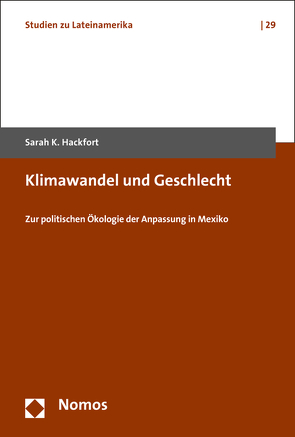 Klimawandel und Geschlecht von Hackfort,  Sarah K.