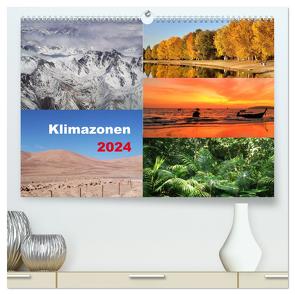 Klimazonen 2024 (hochwertiger Premium Wandkalender 2024 DIN A2 quer), Kunstdruck in Hochglanz von Gillner,  Martin