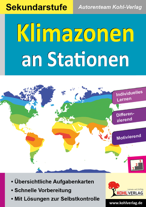 Klimazonen an Stationen von Freund,  Michael