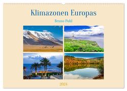 Klimazonen Europas (Wandkalender 2024 DIN A2 quer), CALVENDO Monatskalender von Pohl,  Bruno