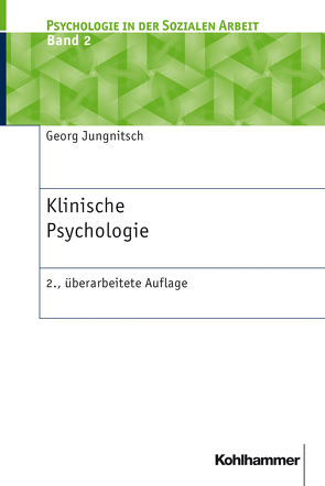 Klinische Psychologie von Jungnitsch,  Georg, Schermer,  Franz J.
