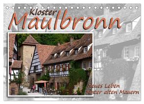 Kloster Maulbronn – Neues Leben hinter alten Mauern (Tischkalender 2024 DIN A5 quer), CALVENDO Monatskalender von Reiter,  Monika