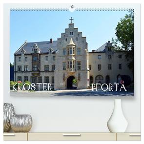 KLOSTER PFORTA (hochwertiger Premium Wandkalender 2024 DIN A2 quer), Kunstdruck in Hochglanz von Gerstner,  Wolfgang