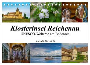 Klosterinsel Reichenau – UNESCO-Welterbe am Bodensee (Tischkalender 2024 DIN A5 quer), CALVENDO Monatskalender von Di Chito,  Ursula