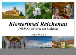 Klosterinsel Reichenau – UNESCO-Welterbe am Bodensee (Wandkalender 2024 DIN A2 quer), CALVENDO Monatskalender von Di Chito,  Ursula
