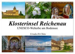 Klosterinsel Reichenau – UNESCO-Welterbe am Bodensee (Wandkalender 2024 DIN A3 quer), CALVENDO Monatskalender von Di Chito,  Ursula