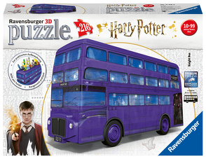 Ravensburger 3D Puzzle Knight Bus Harry Potter 11158 – Der Fahrende Ritter als 3D Puzzle Fahrzeug