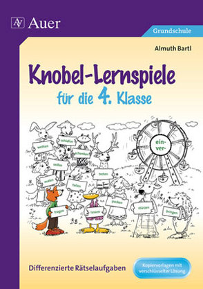 Knobel-Lernspiele für die 4. Klasse von Bartl,  Almuth