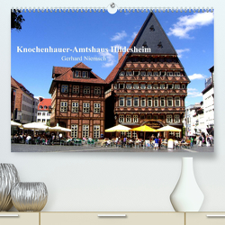 Knochenhauer-Amtshaus Hildesheim (Premium, hochwertiger DIN A2 Wandkalender 2022, Kunstdruck in Hochglanz) von Niemsch,  Gerhard