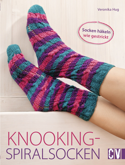 Knooking-Spiralsocken von Hug,  Veronika