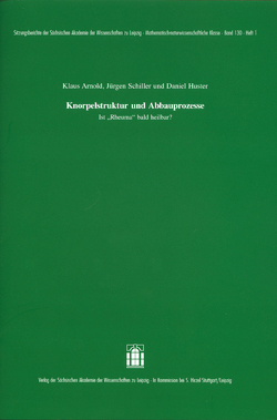 Knorpelstruktur und Abbauprozesse von Arnold,  Klaus