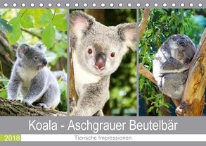 Koala – Aschgrauer Beutelbär 2018. Tierische Impressionen (Tischkalender 2018 DIN A5 quer) von Lehmann (Hrsg.),  Steffani