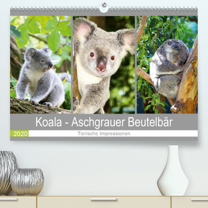 Koala – Aschgrauer Beutelbär 2020. Tierische Impressionen (Premium, hochwertiger DIN A2 Wandkalender 2020, Kunstdruck in Hochglanz) von Lehmann (Hrsg.),  Steffani