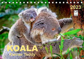 Koala – kleiner Teddy (Tischkalender 2023 DIN A5 quer) von Roder,  Peter