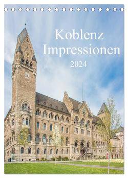 Koblenz Impressionen (Tischkalender 2024 DIN A5 hoch), CALVENDO Monatskalender von Stock,  pixs:sell@Adobe