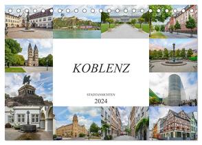 Koblenz Stadtansichten (Tischkalender 2024 DIN A5 quer), CALVENDO Monatskalender von Meutzner,  Dirk